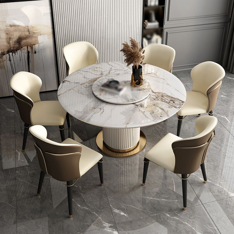 Sillas sin brazos de comedor de madera Glam, sillón con respaldo para uso en restaurantes