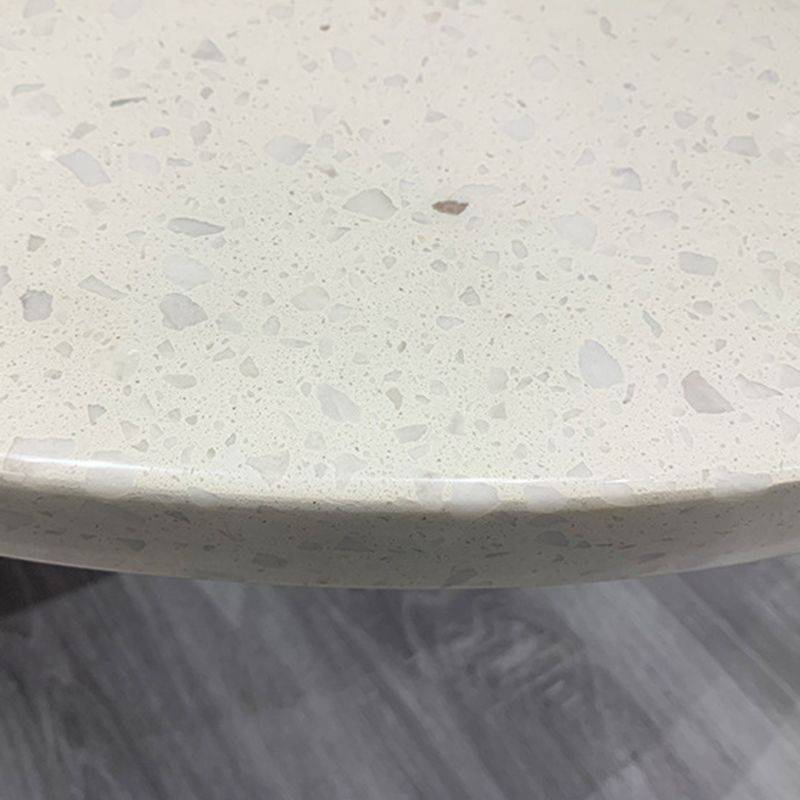 Solid Wood Coffee Table Modern Natural & White Geometric Cocktail Table