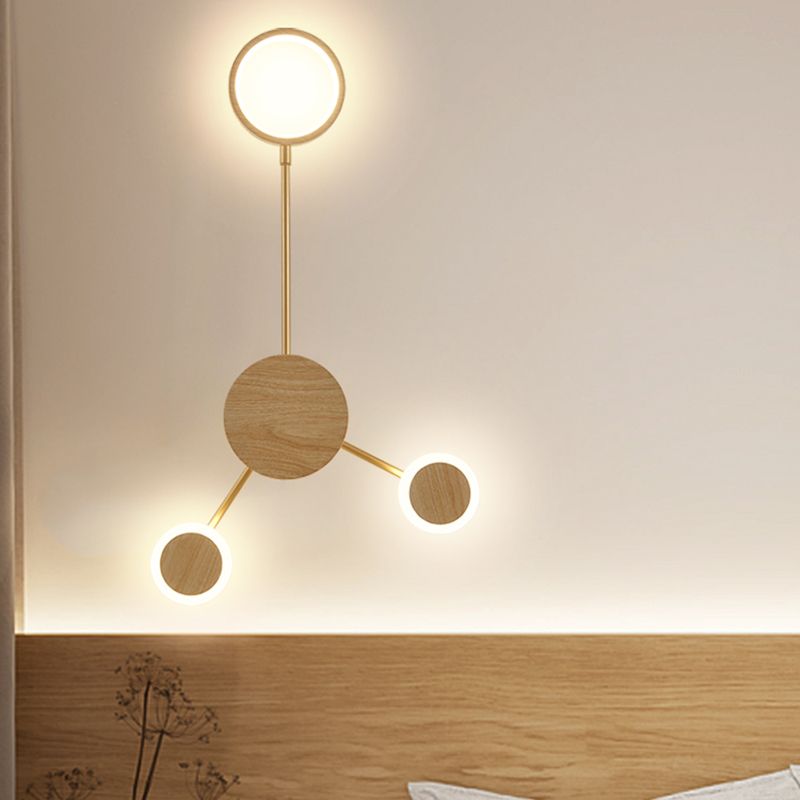 Multi -Leuchten rechteckige Wandlampen moderne Metallwandlampen im modernen Stil