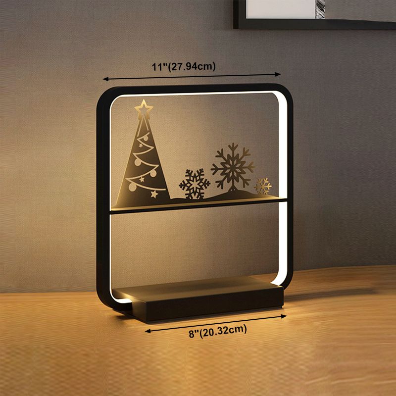 Modern Simple Table Lamp Household Linear Table Light Fixture for Living Room Bedroom