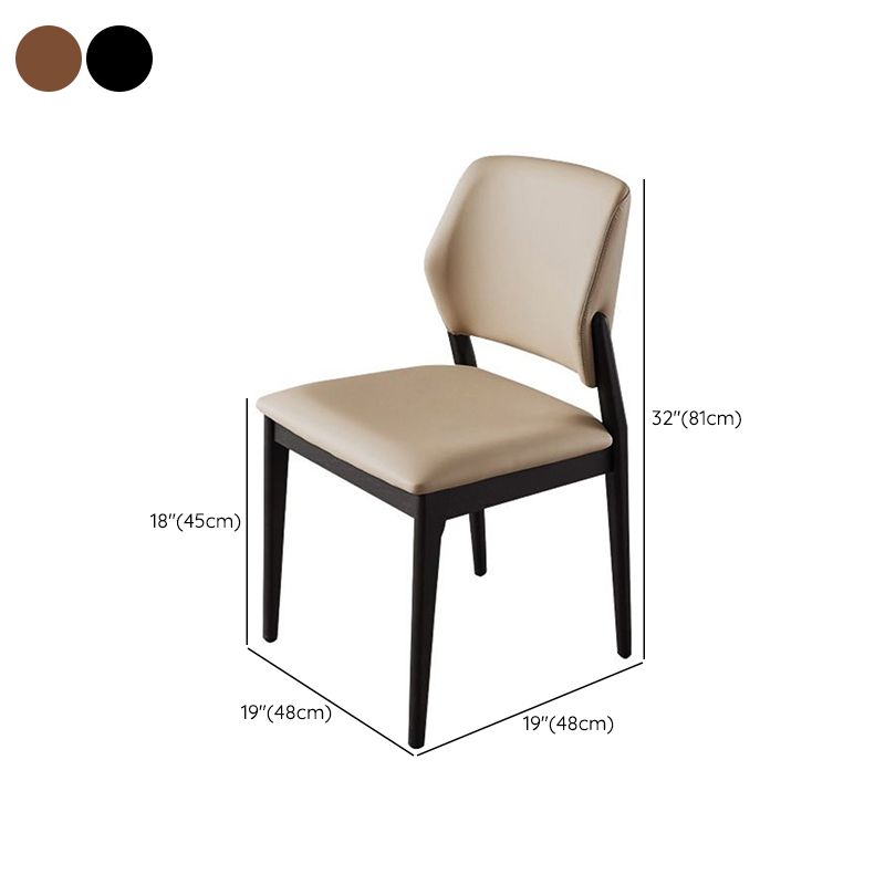 Dining Room Kitchen Chair Contemporary Solid Wood Dining Side Chair