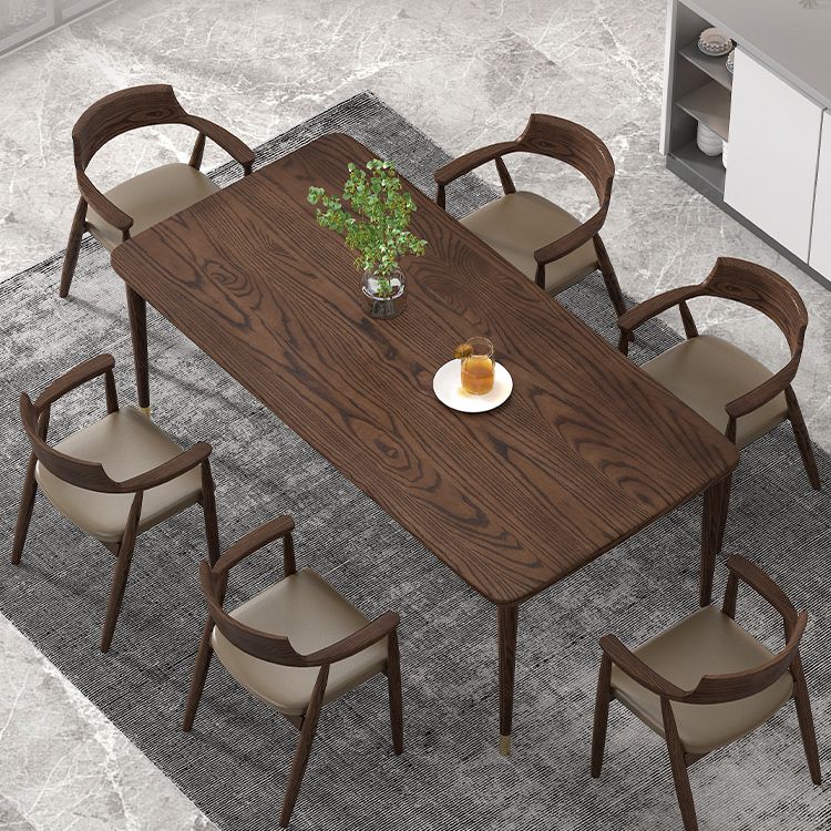 Solid Wood Table Simplicity Style Dining Table for Home and Kitchen