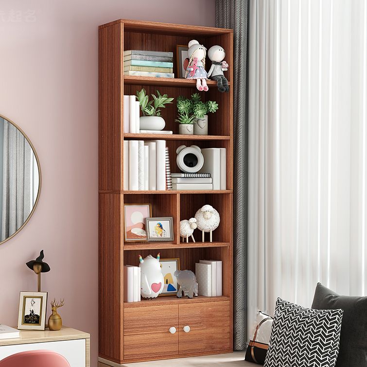 Wooden Bookcase Modern Home Living Room Bedroom Rectangular Bookshelf