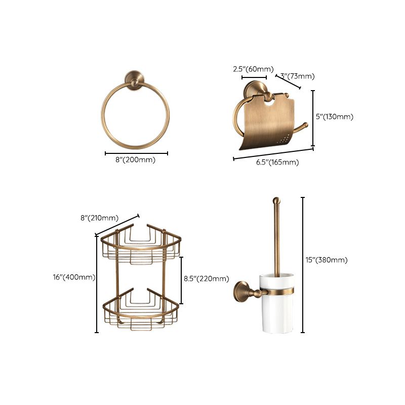 Vintage Bronze Bathroom Set Traditional Bathroom Accessory as Individual or as a Set