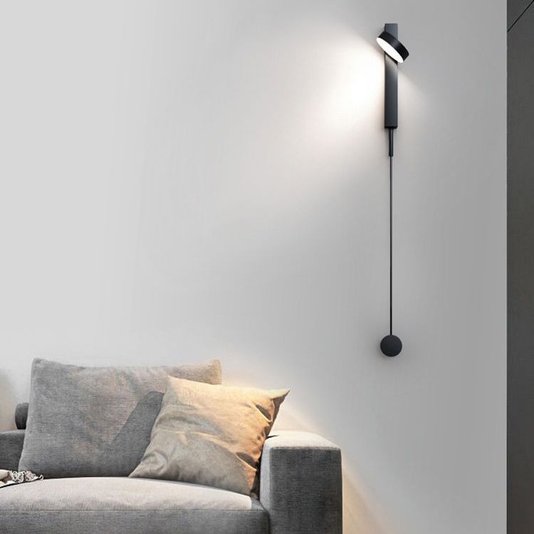 Runder Schatten 1-Licht-Metallwandbeleuchtung moderner Wandmontagebeleuchtung