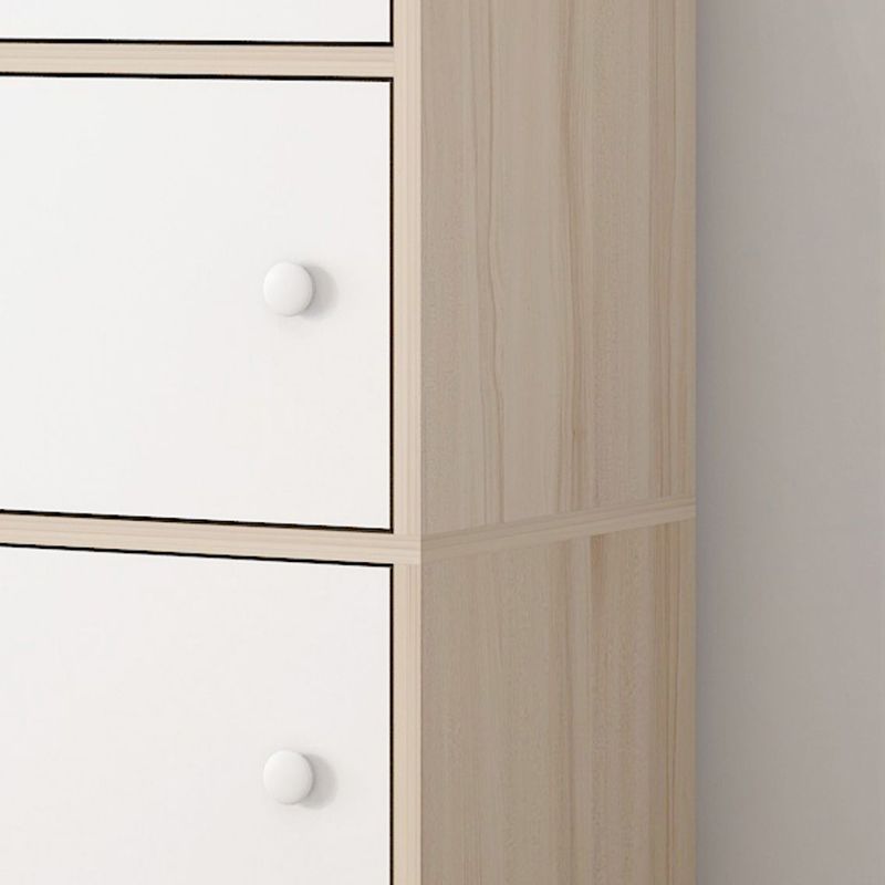 Modern Wooden Accent Cabinet Knobs Handle Design Storage Cabinet