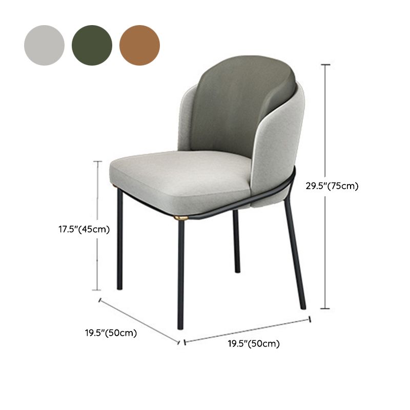 White Faux Marble Top Dining Table Set 1/2/5 Pieces Round Dining Set with Padded Chairs