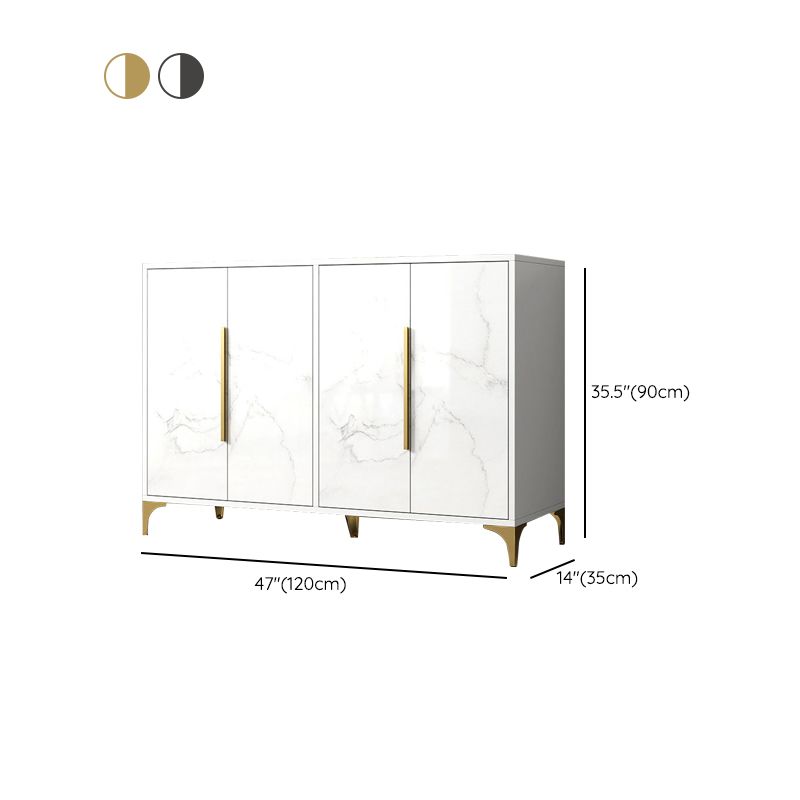 Ultra Modern Wood Combo Dresser Horizontal Storage Chest Dresser for Bedroom