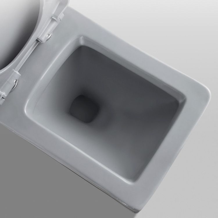 Modern Flush Toilet Ceramic Elong One-Piece Toilet with Slow Close Seat