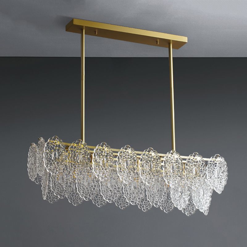 Modern Style Island Light Creative Glass Hanging Light for Dining Room