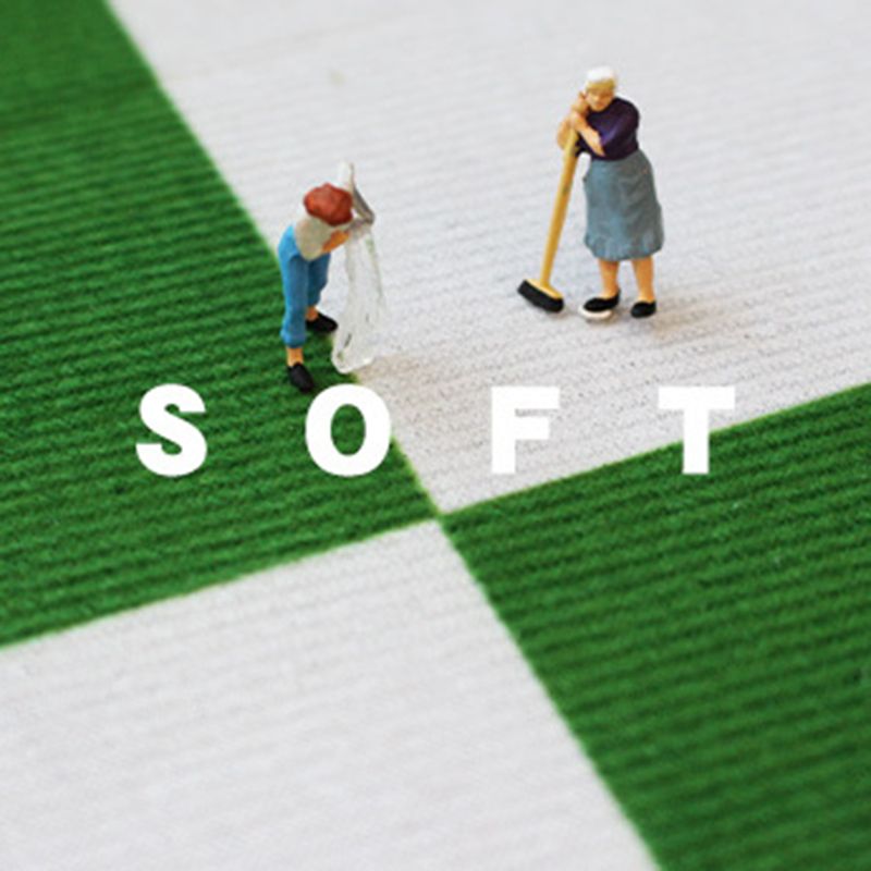 Colorful Color Block Soft Rug Abstract Style Loom Rug for Bedroom