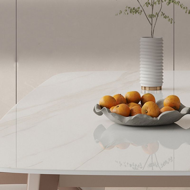 Modern 1/2/5 Pieces Dining Set Rectangle Stone Kitchen Dining Table
