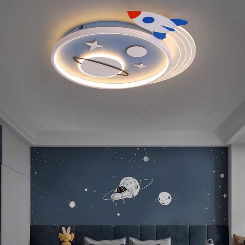 Iluminación de montaje de descarga LED de techo simple nórdico simple Nordic para la habitación de Kid