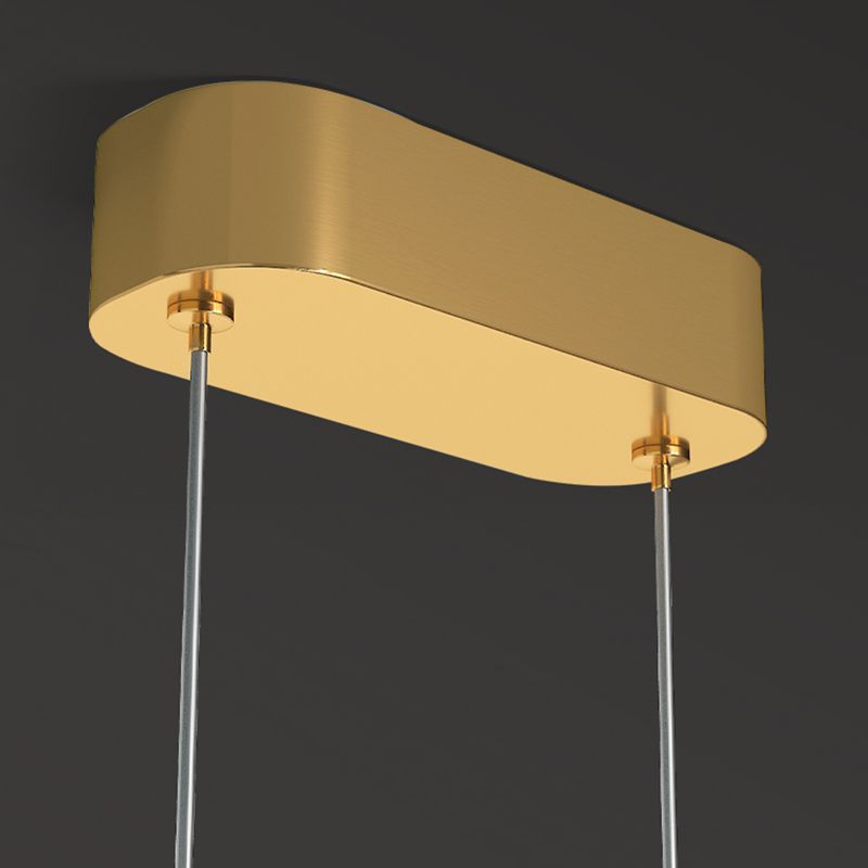 Modern Hanging Lamp Household Pendant Light Fixture with Crystal Shade for Drawing Room