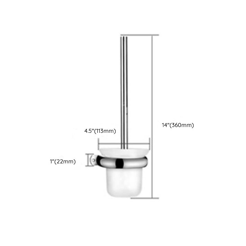 Modern Stainless Steel Towel Bar Bath Shelf Bathroom Accessory Set
