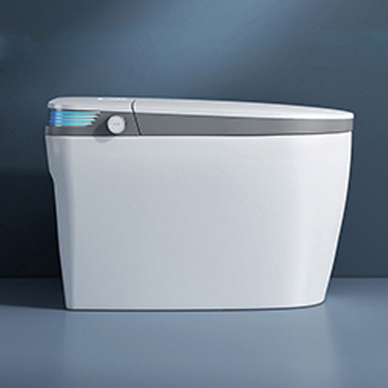 Modern One-Piece Toilet Bowl Floor Mounted Urine Toilet with Slow Close Seat for Washroom