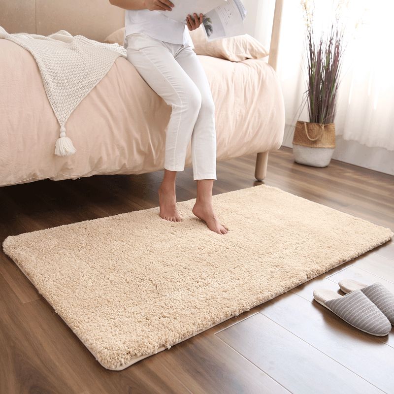 Lässige Schlafzimmer Teppich mehrfarbig farbiger Gebiet Teppich Superfinerfaser Nicht rutschfestem Maschinenwaschable Innenenteppich