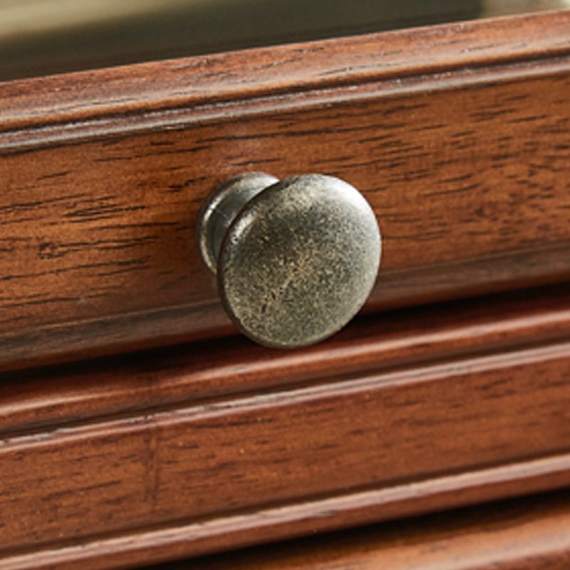 Minimalist Closed Back -Bücherregal in Massivholzmaterialregale