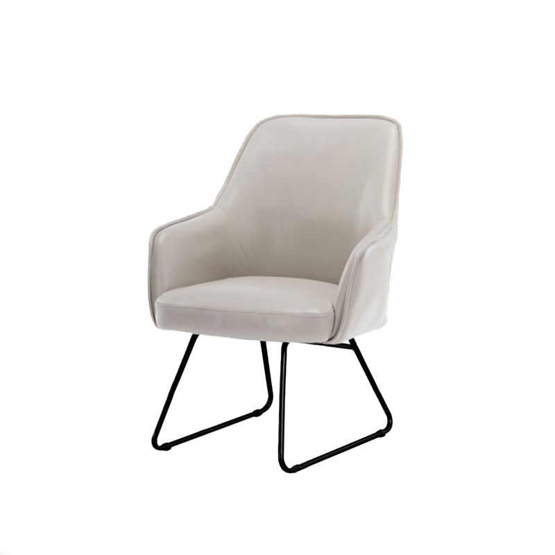 Faux Leather Chair 22.4"L x 23.2"W x 32.6"H Chair for Living Room