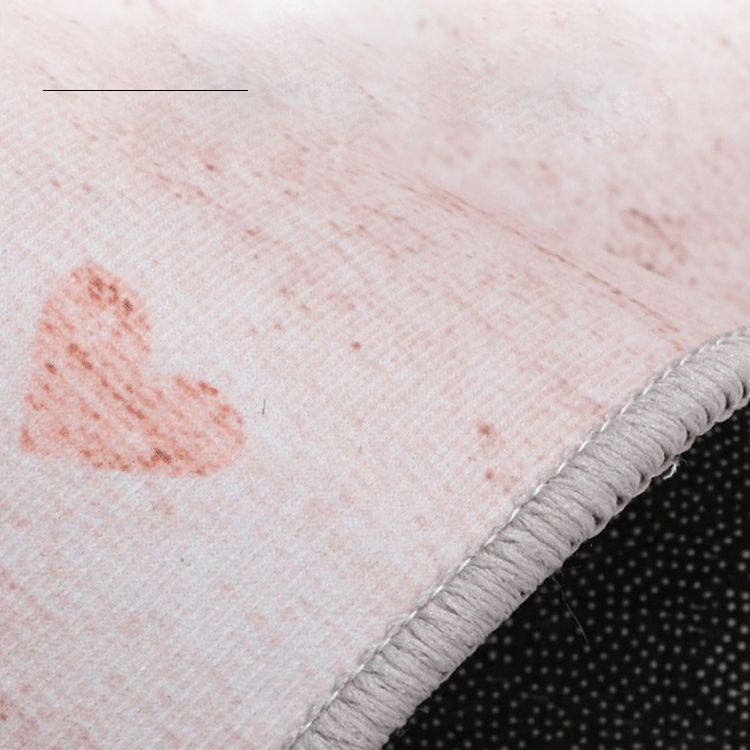 Mehrfarbiger Heimdekor-Teppich mit nordischem abstraktem Muster, Teppich aus Polyester mit rutschfester Rückseite