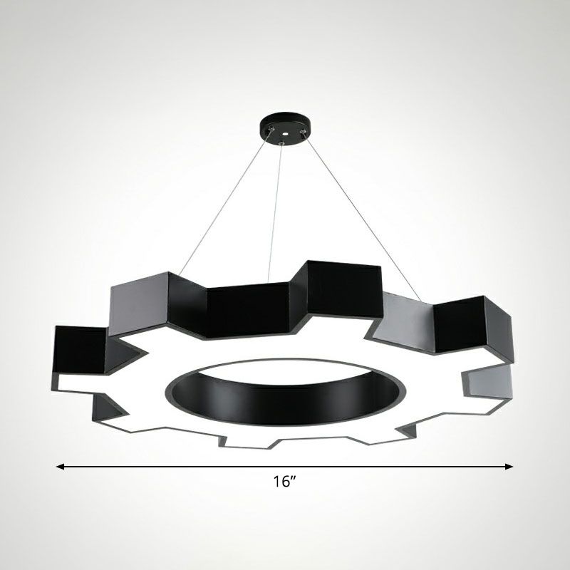 Attrezzatura della sala conferenze Luce a soffitto LED ACRILICO LAMDURA MODERNA MODERNA IN NERO