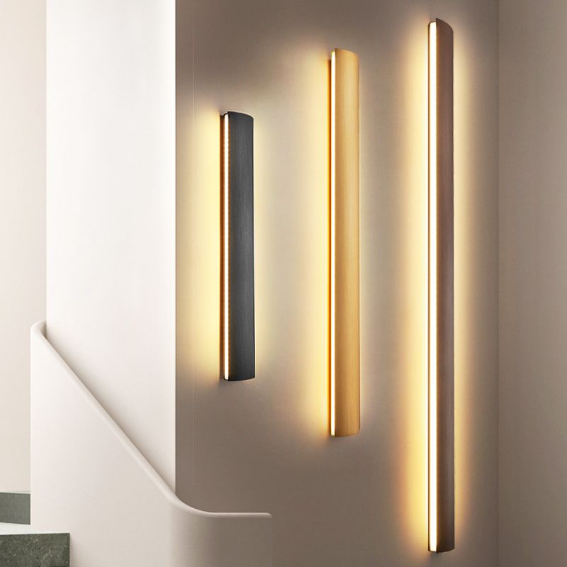 Lineare Form Metallwand Licht moderner Stil 1-Licht-Wandmontage Beleuchtung