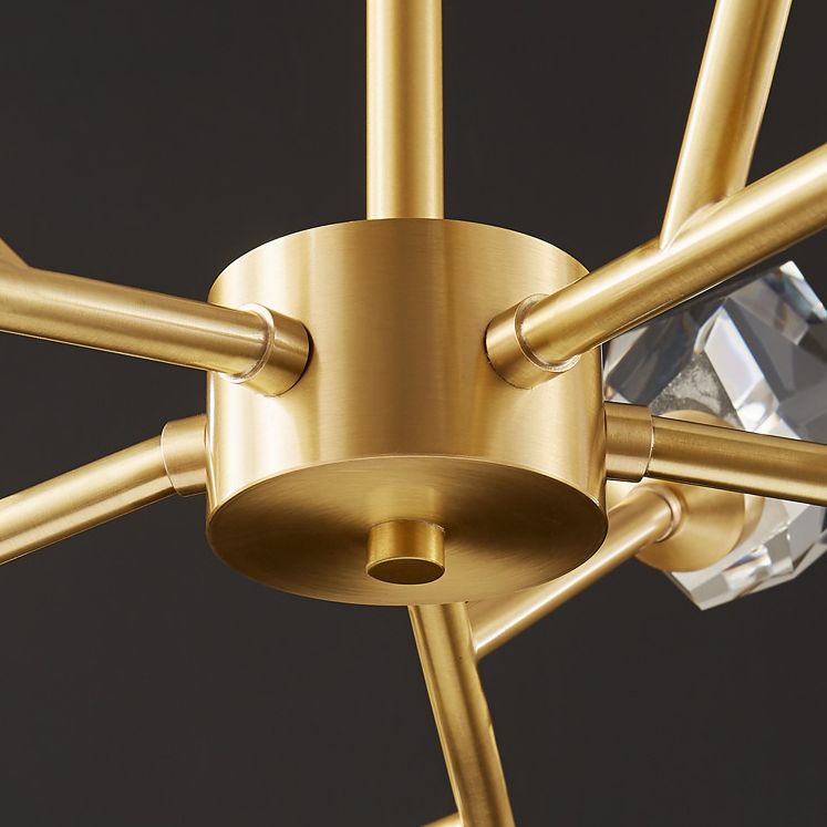 Spray Pendant Lighting Fixtures Modern Crystal Pendant Lights