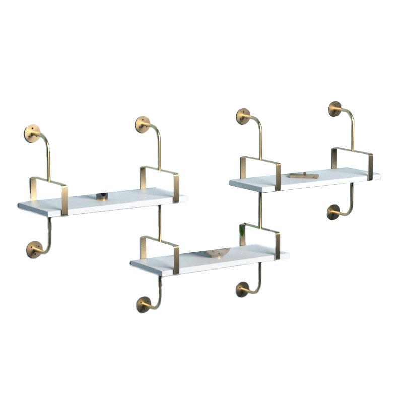 7,87 "W libreria in legno a parete in stile glam a parete per sala da studio sala