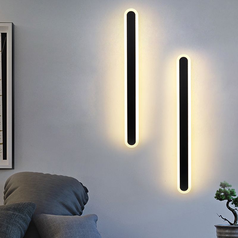 Striscia la lampada a parete contemporanea a parete contemporanea per salotto
