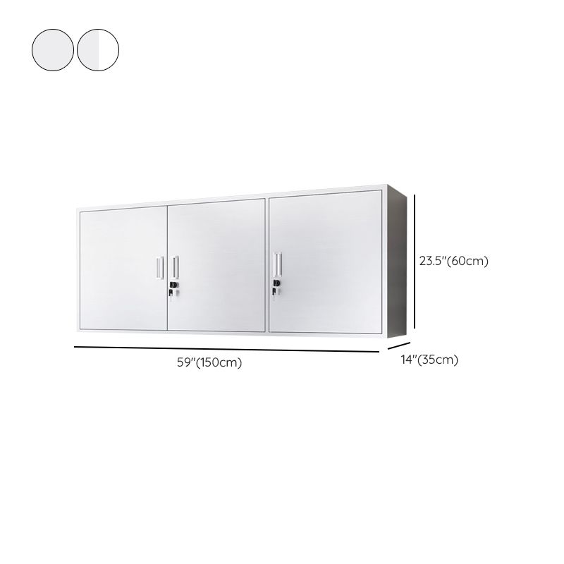 Contemporary Display Stand Stainless Steel Hutch Cabinet for Dining Room