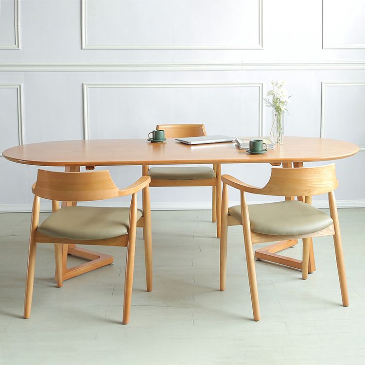 Modern Style Solid Wood Dining Set 1/2/4/5/7 Pieces Dining Set