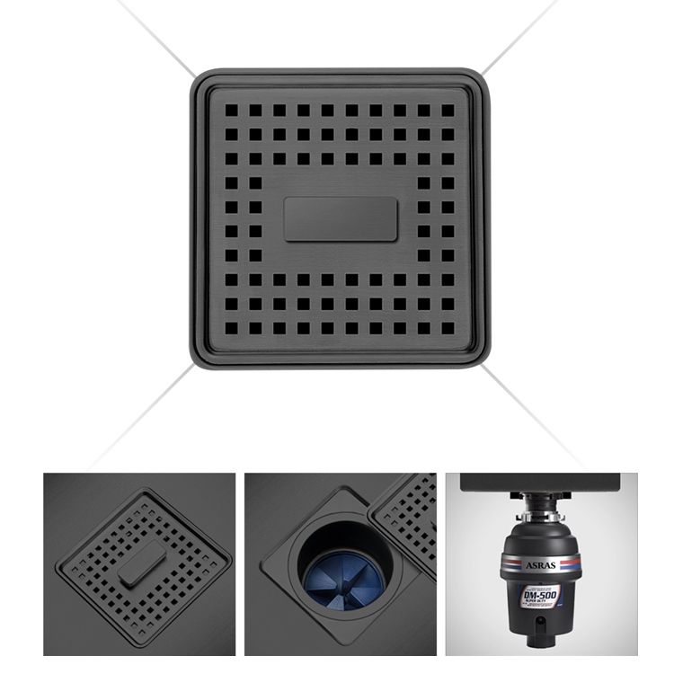 Contemporary Style Kitchen Sink Stainless Steel Overflow Hole Design Kitchen Sink