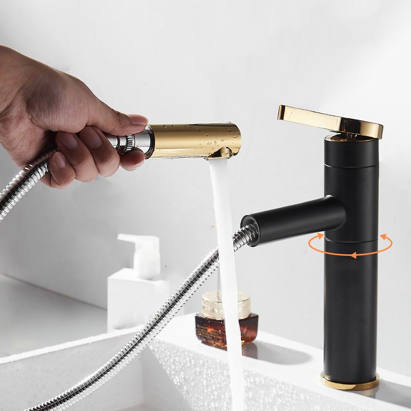 Ceramic Vessel Bath Sink Overflow Rectangular Swivel Faucet Bathroom Sink