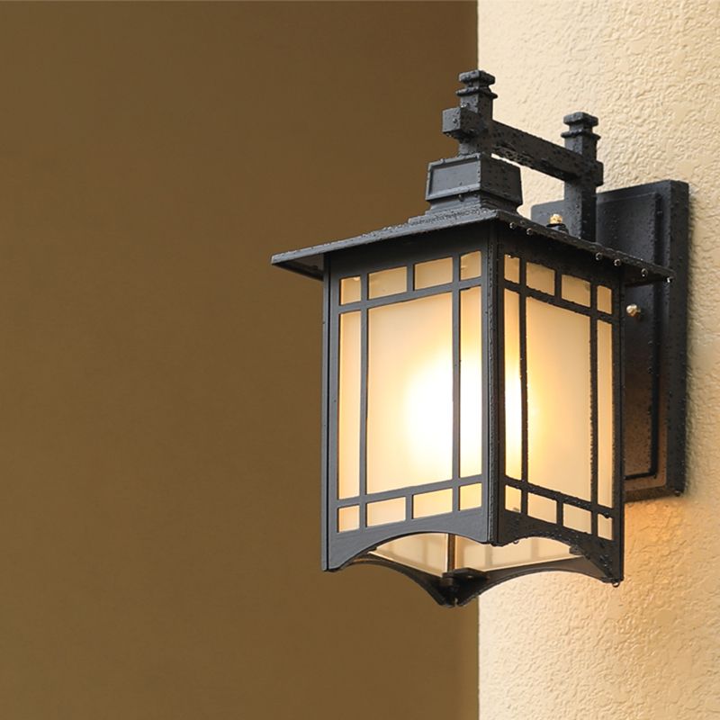 Modern Simple Aluminum Wall Light Rectangle Shape Wall Lamp for Outdoor
