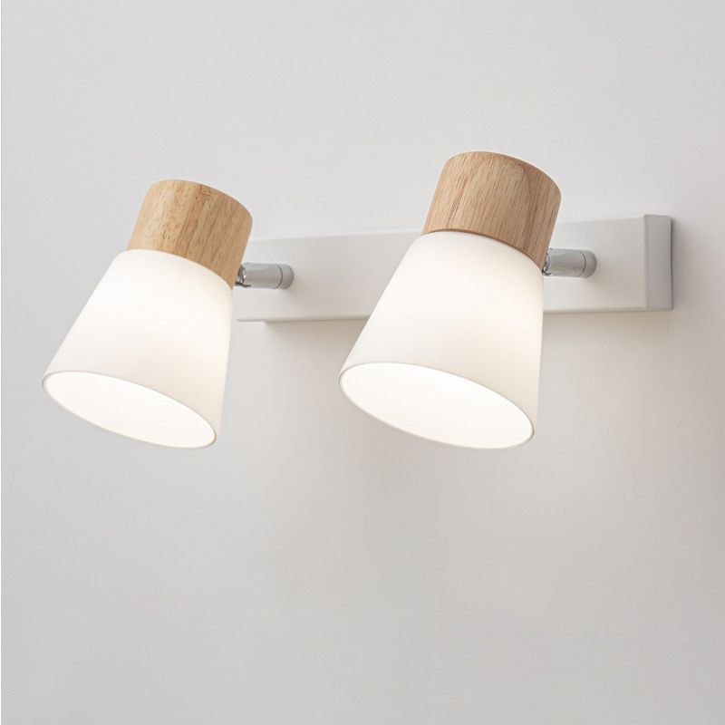 Modern Cone Shape Wall Mount Light Fixture Sconce Lamp for Wash Room