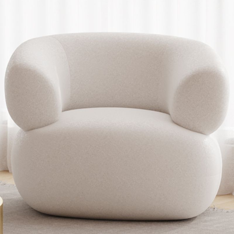 Contemporary Tight Back Sofa Sloped Arm Sofa for Living Room