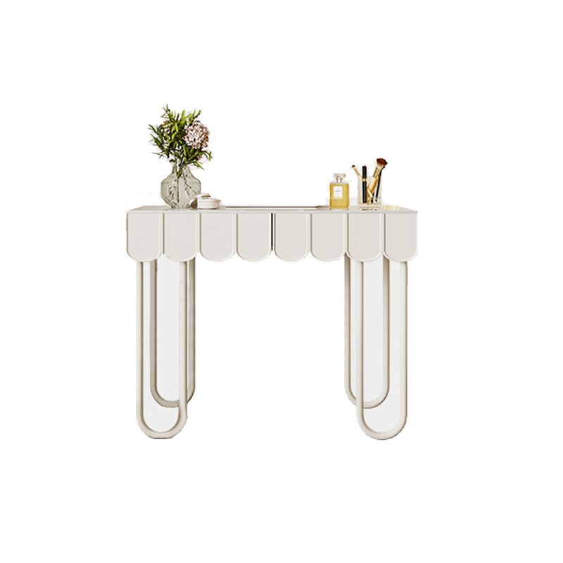 Lighted Mirror Makeup Vanity Desk White Vanity Dressing Table Set