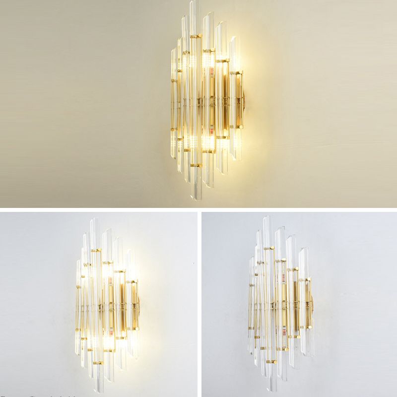Post-Modern Wall Sconce Glass Sconce Lighting for Living Room