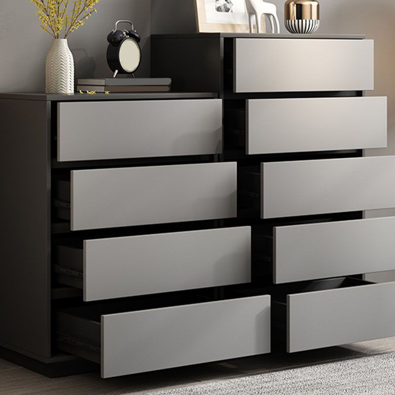 15.6-inch Width Stone Dresser Classic Glam Storage Chest Dresser with 4/5 Drawers