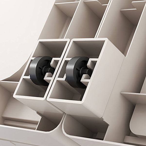 White Storage Cabinet with Drawers Contemporary Plastic Cabinet