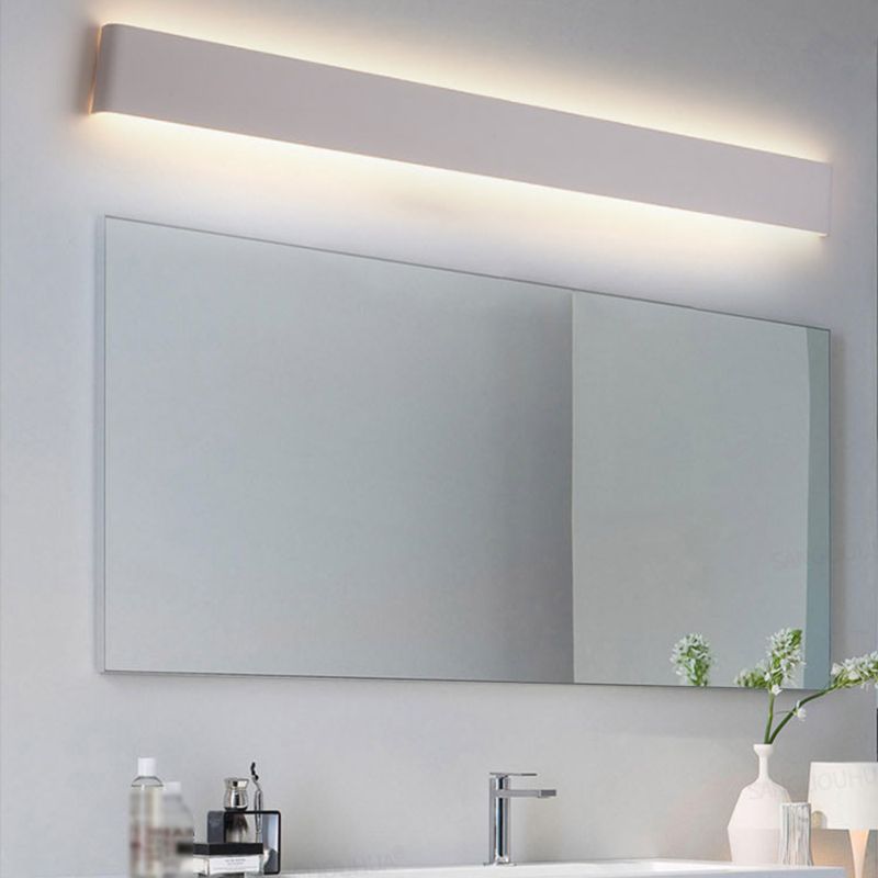 LED Mirror Front Light Modern Simple Vanity Light with Acrylic Shade for Bathroom