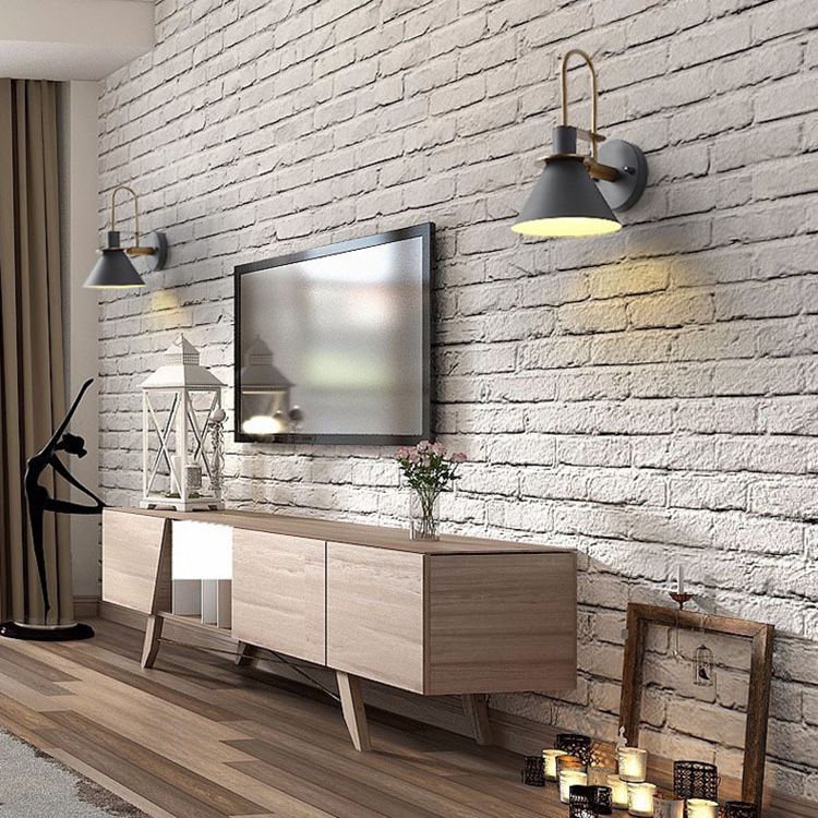 Modern Minimalist Style Tapered Wall Mounted Light Fixture Metal 1 Light Wall Light Sconces for Bedroom