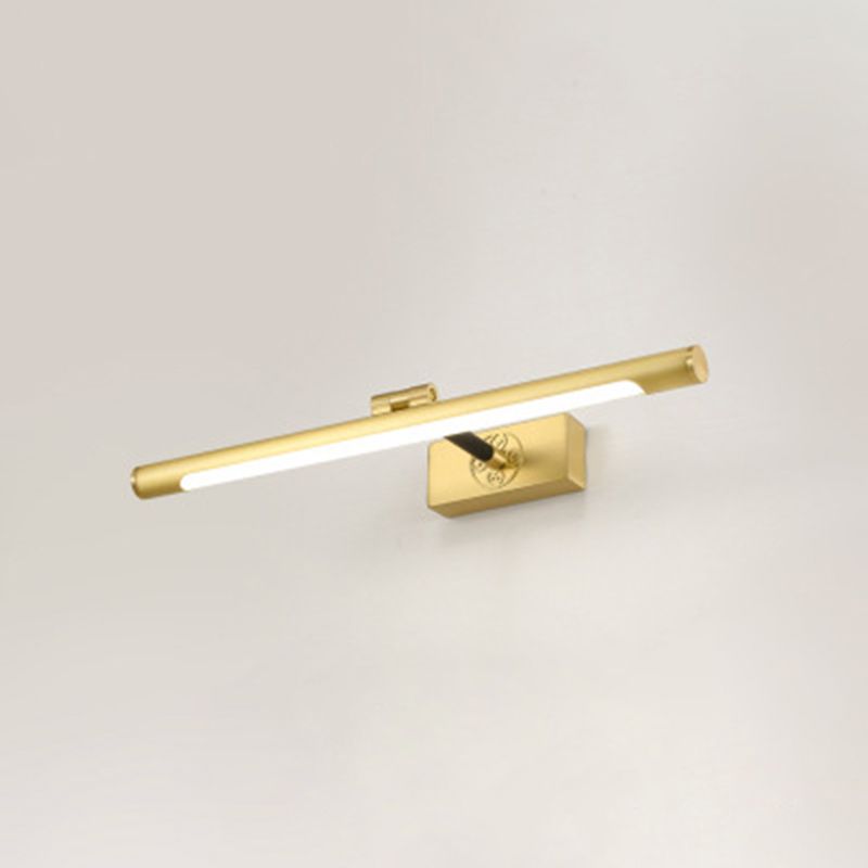 Linear Metal Wall Mounted Lights Contemporary Wall Mounted Light Fixture for Bathroom