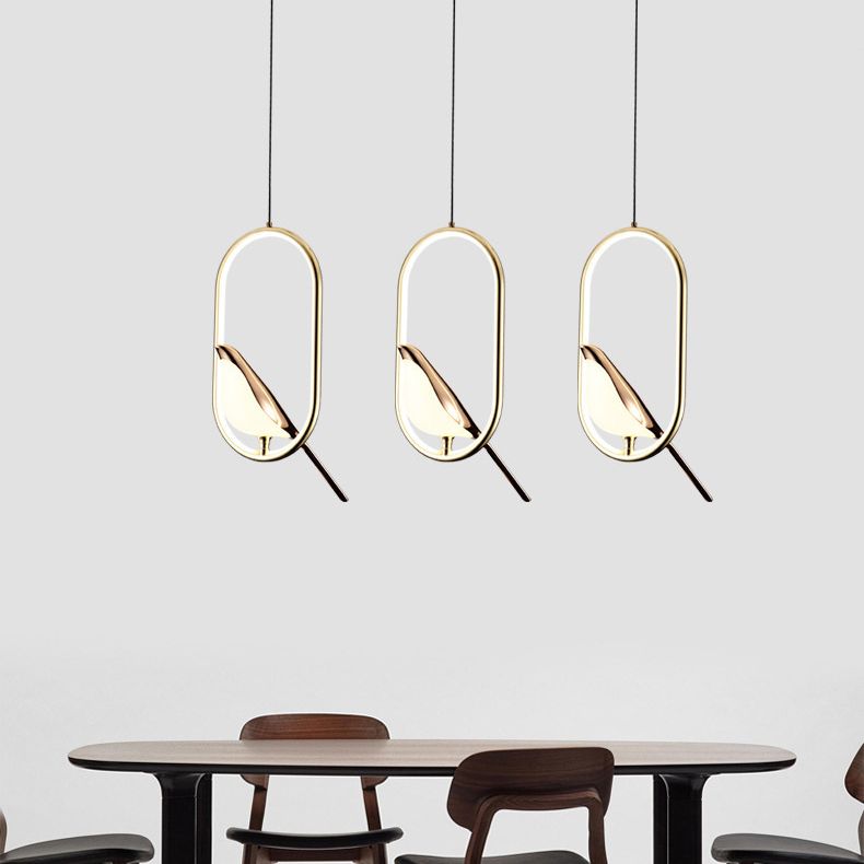 Forme de géométrie contemporaine Forme de la lampe à pente