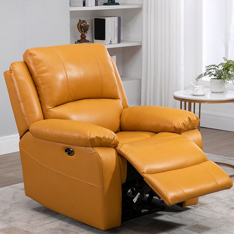 Solid Color Standard Recliner Modern Minimalist Home Single Recliner
