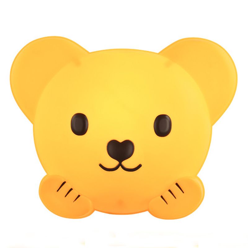 Ombra unica tonalità a parete a parete a parete per bambini in stile muro di plastica lampada da parete