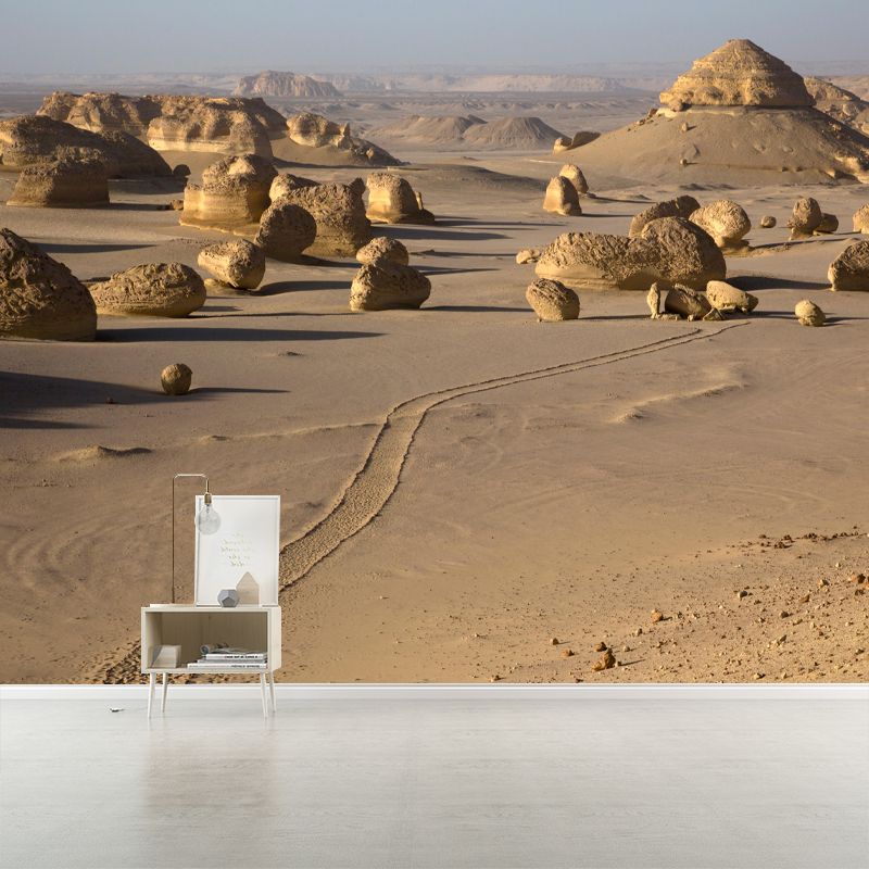 Barren Desert Mural Wall Paper Home Decorations for Bedroom Living Room