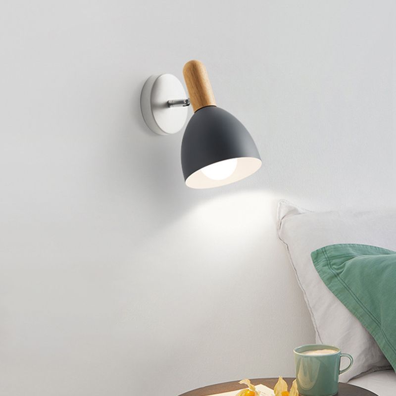 Geometric Shape Metal Sconce Light Modern Style Wall Sconce Lighting for Living Room