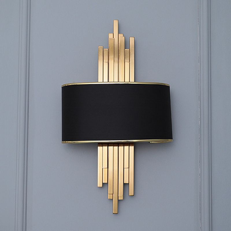 Contemporary Tubes Sconce Lights Metal 2 Lights Wall Mount Light Fixture