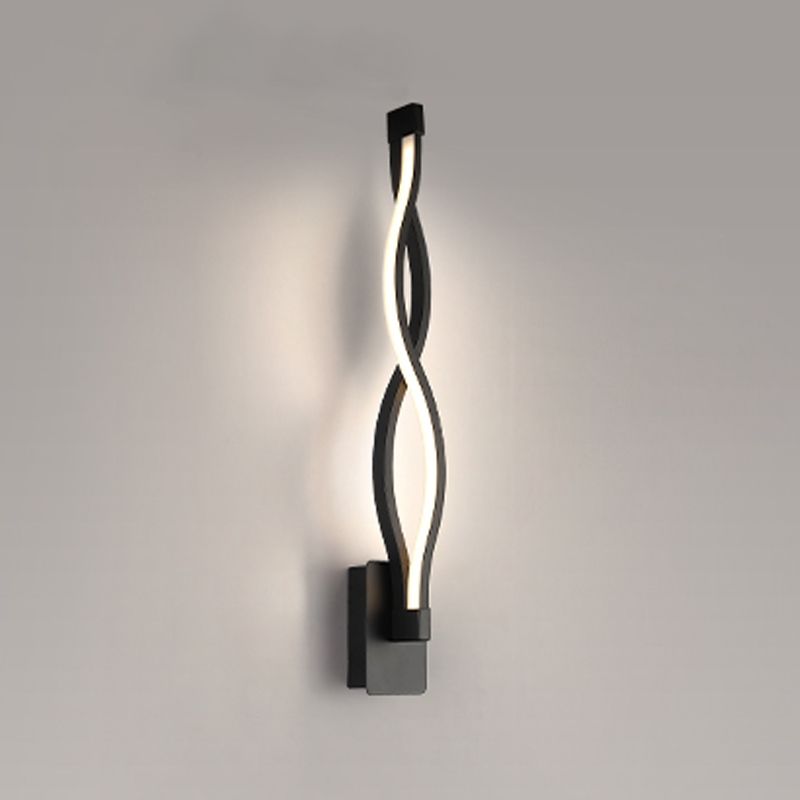 Luz de pared de la sala de estar Minimalismo moderno LED 2 Ligera de montaje de pared